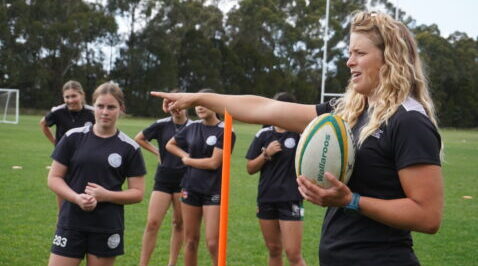 female rugby union players